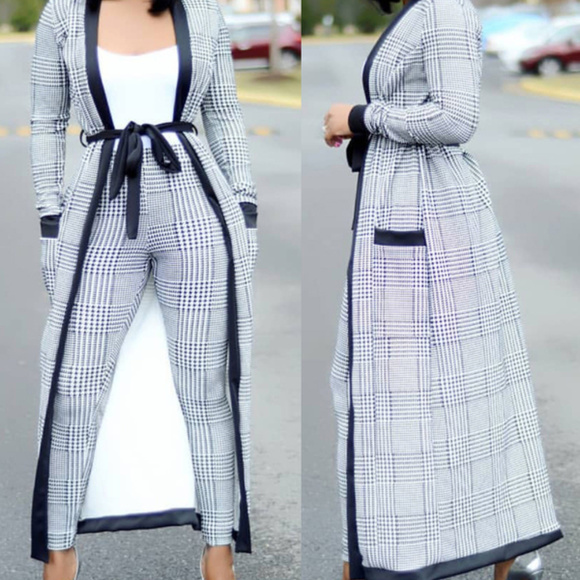 🔴THIS ITEM HAS SOLD🔴Plaid Three Piece Suit💖 - Picture 2 of 6